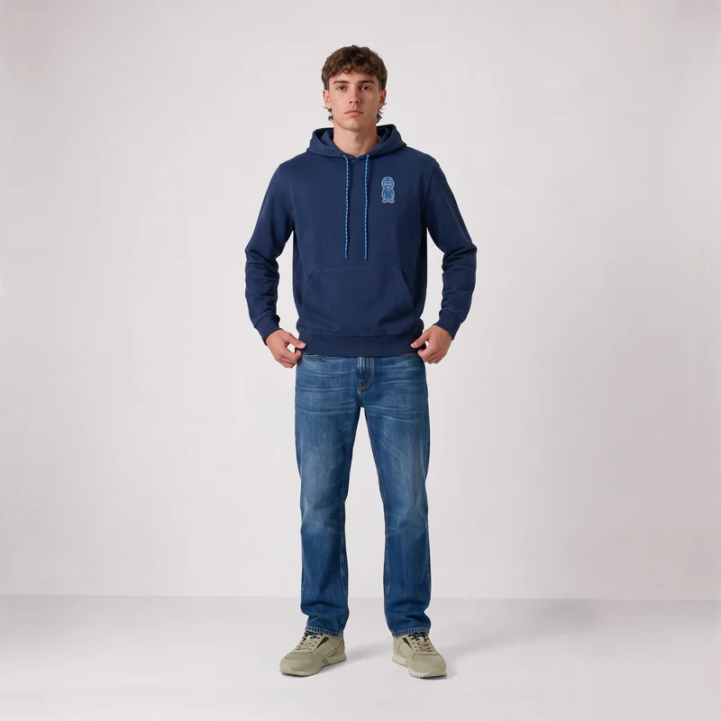 Jean tapered coton bleu moyen délavé 331 SBPLAY