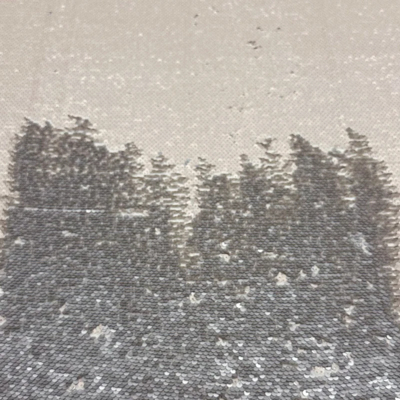 Tissu Lycra Brodé, Stretch Paillettes - Réversible, Brillio