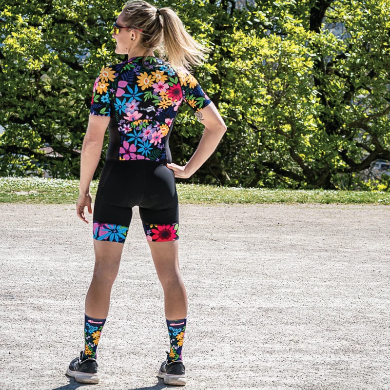 Trifonction femme Prima 2 LD Aéro Edition Spring - Black Flowers