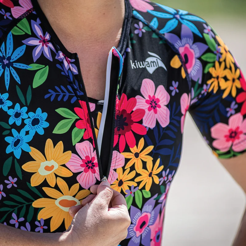 Trifonction femme Prima 2 LD Aéro Edition Spring - Black Flowers