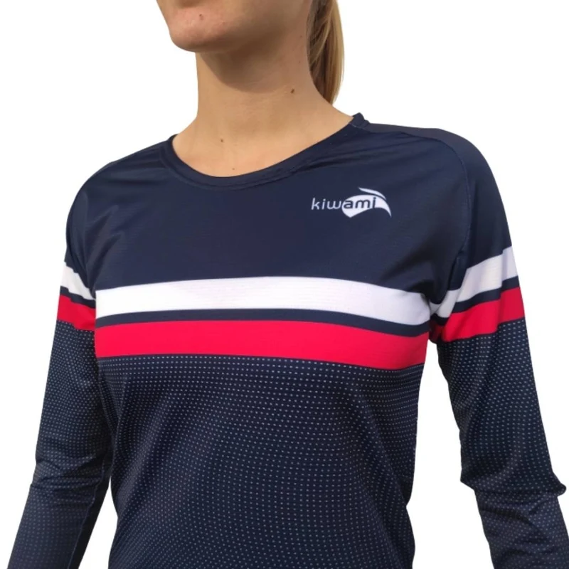 Tee-shirt running Femme manches longues Club