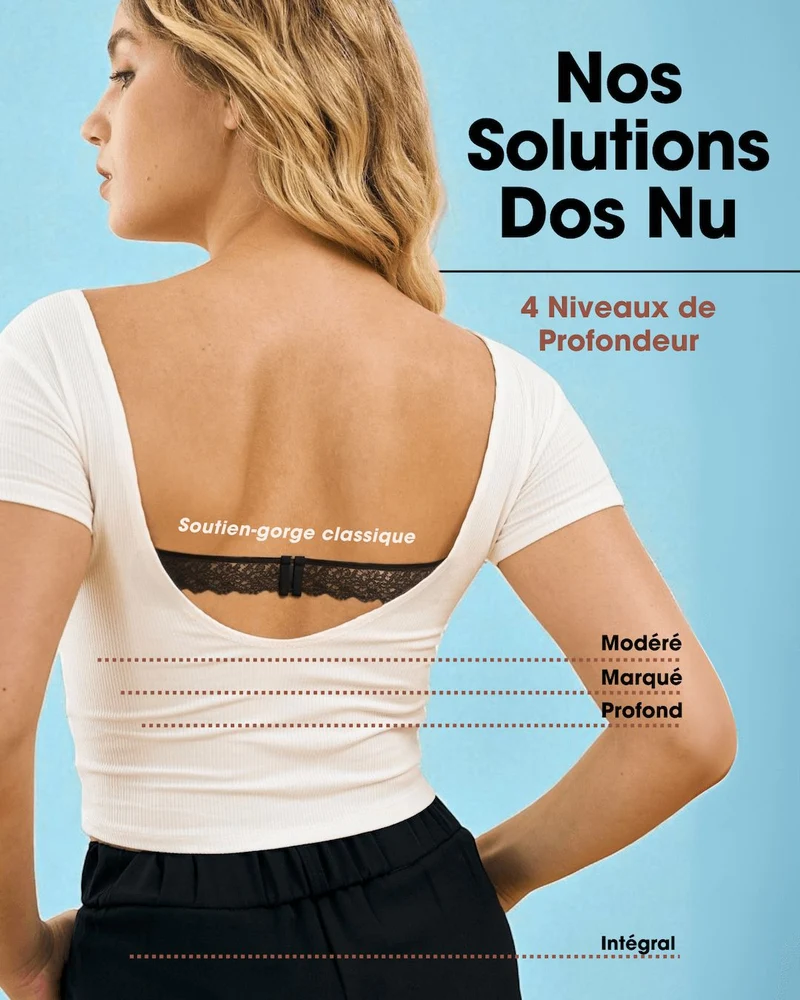 Soutien Gorge Dos Nu Invisible - Valentine