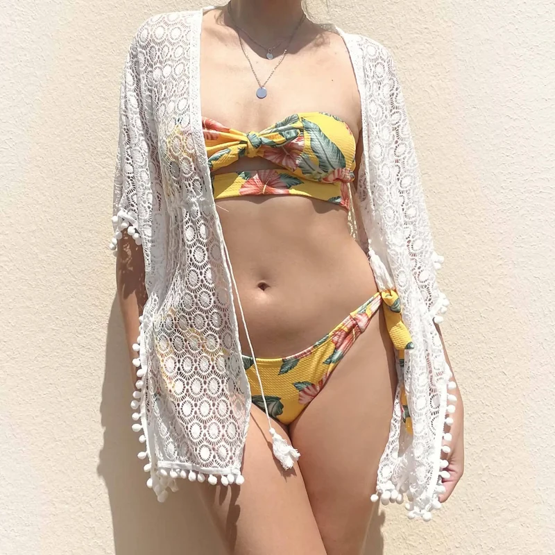 Kimono Dentelle Plage