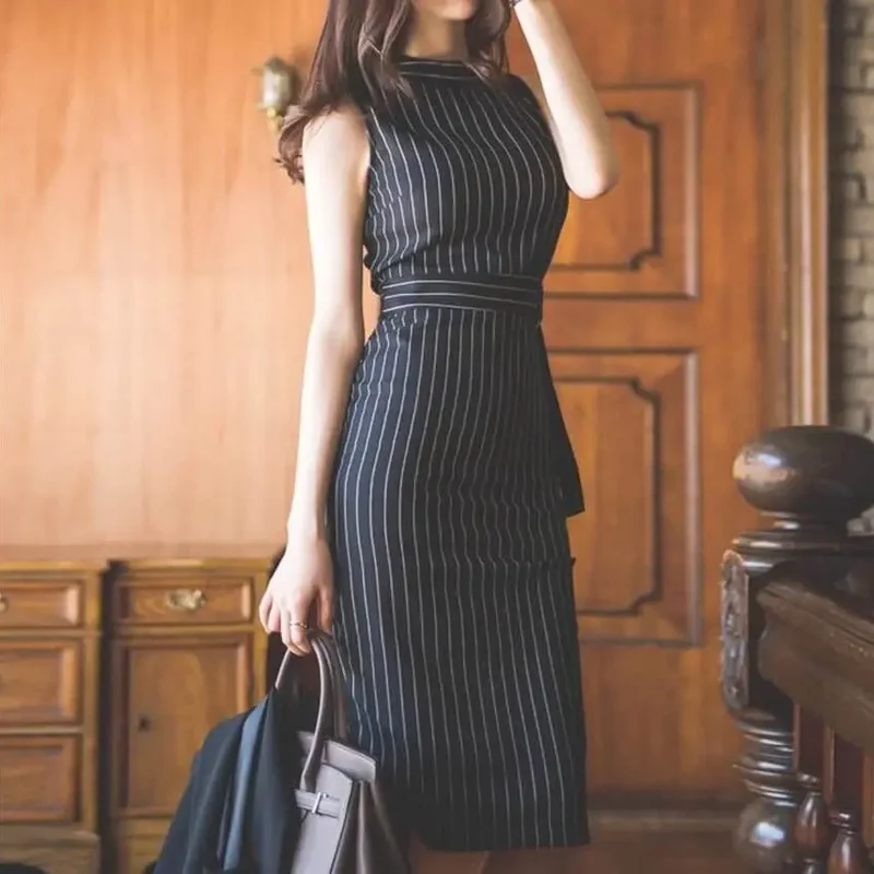 Robe Fourreau Mi Longue - Hannah