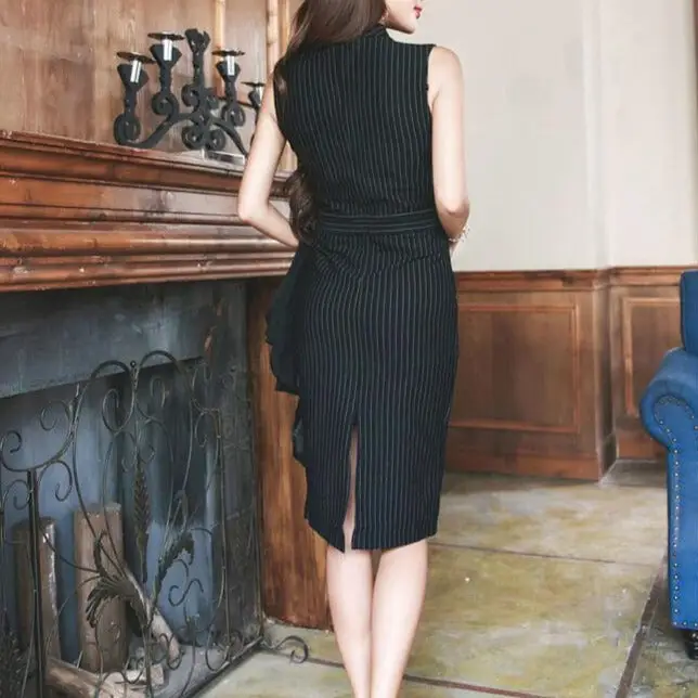 Robe Fourreau Mi Longue - Hannah