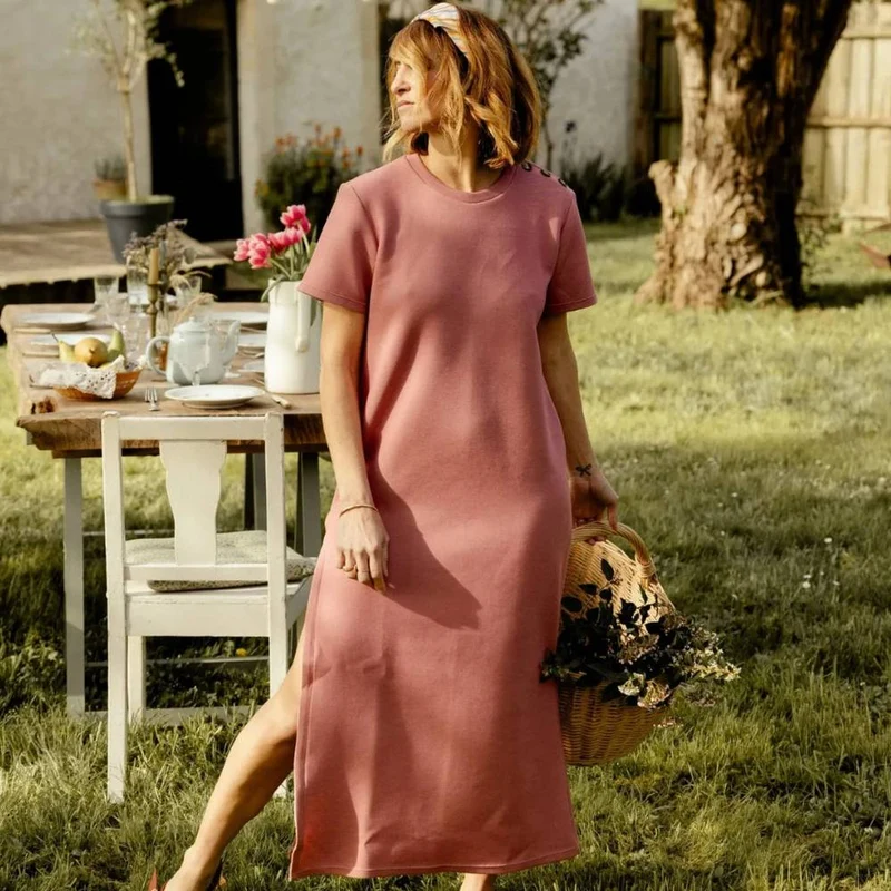 PATRON DE COUTURE PDF | T-Shirt & Robe Capucine | Maéli Paris | FRANÇAIS SEULEMENT
