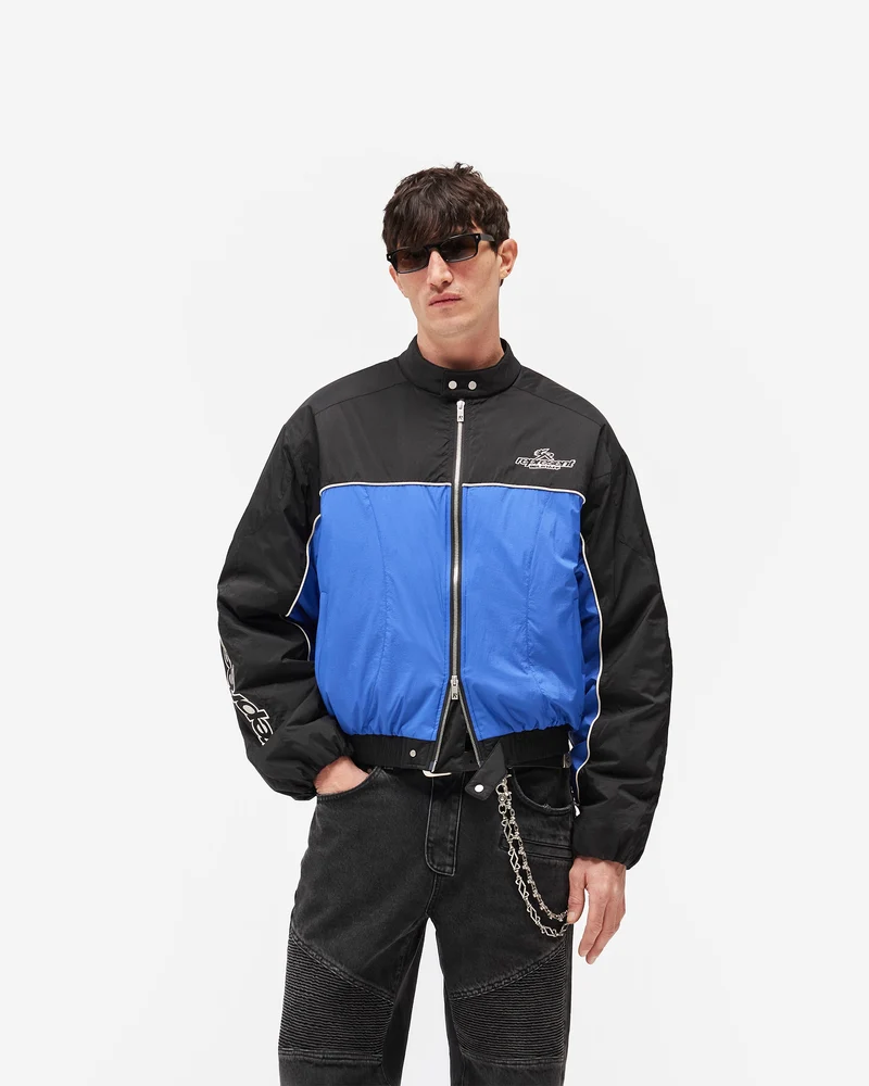 Represent X Belstaff Nylon Racing Jacket - Jet Black