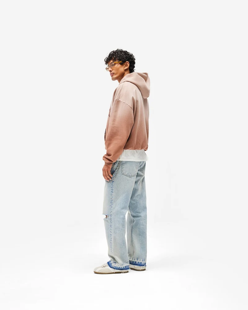 Represent Owners Club Zip Through Hoodie - Sienna