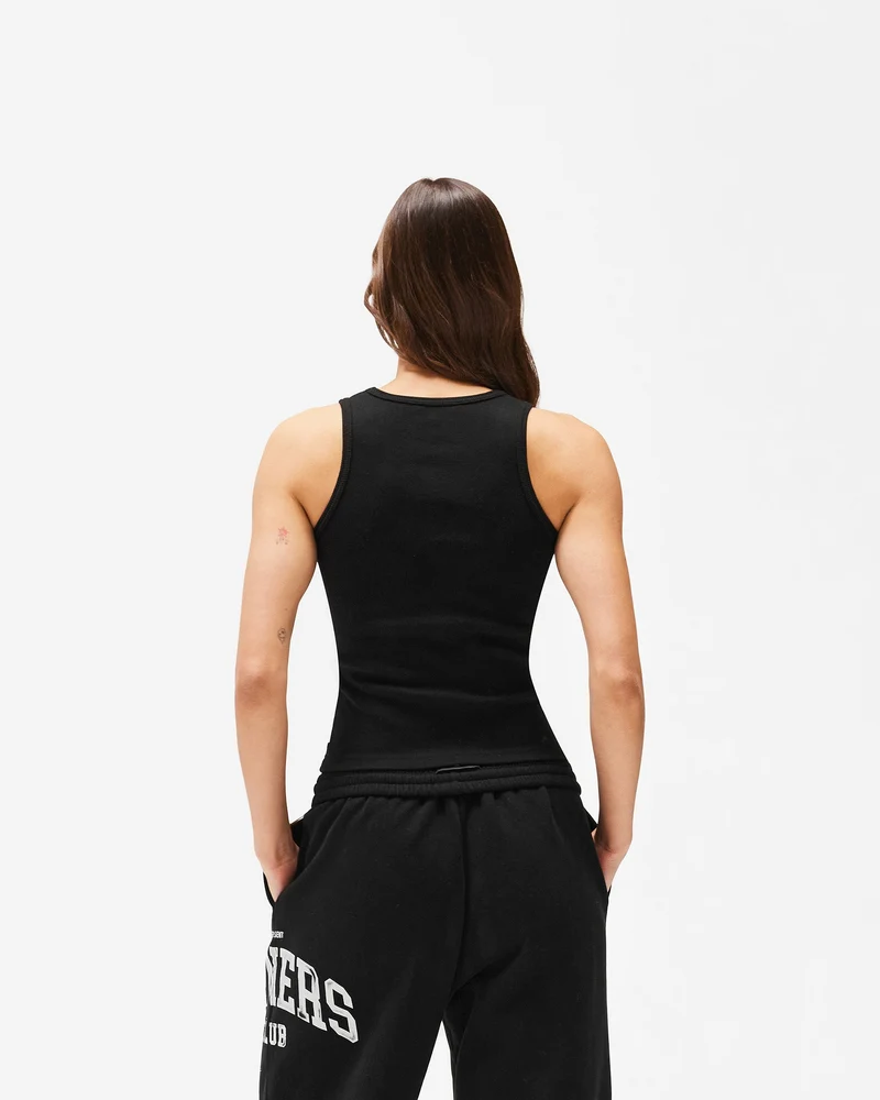 Represent Owners Club Rib Vest - Jet Black