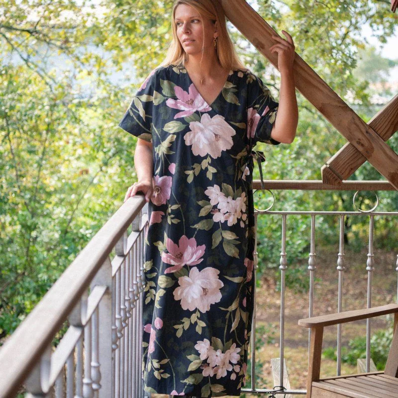PATRON DE COUTURE PDF | Blouse & Robe Kimono Mathilde | Maéli Paris | FRANÇAIS SEULEMENT