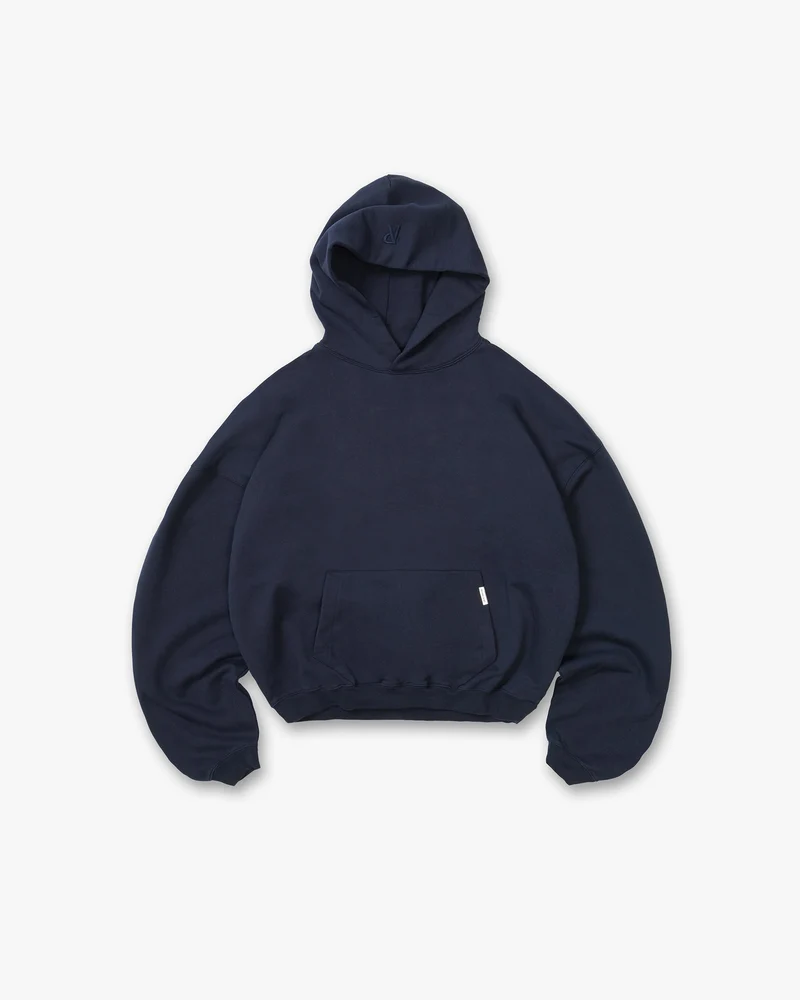 Initial Oversized Hoodie - Midnight Navy