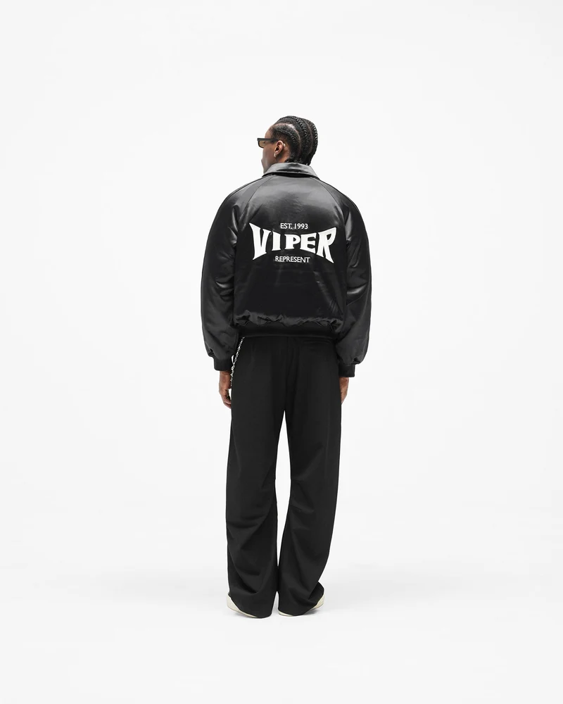 Represent x Viper Souvenir Jacket - Jet Black