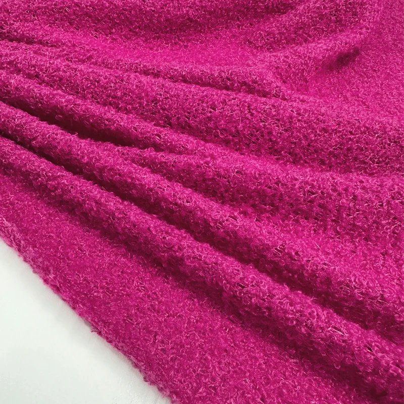Tissu Maille, Bouclette Viscose - Lino