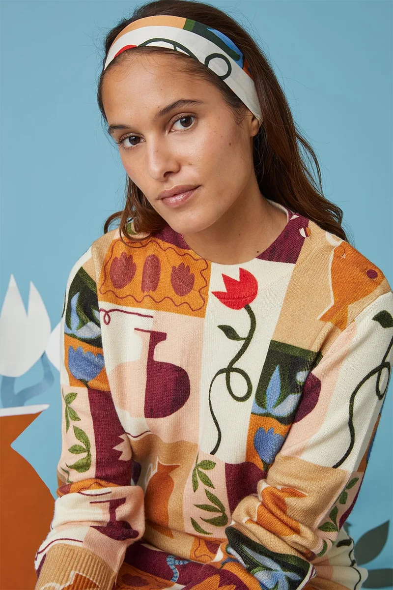 Robe Pull Soi x Laetitia Rouget