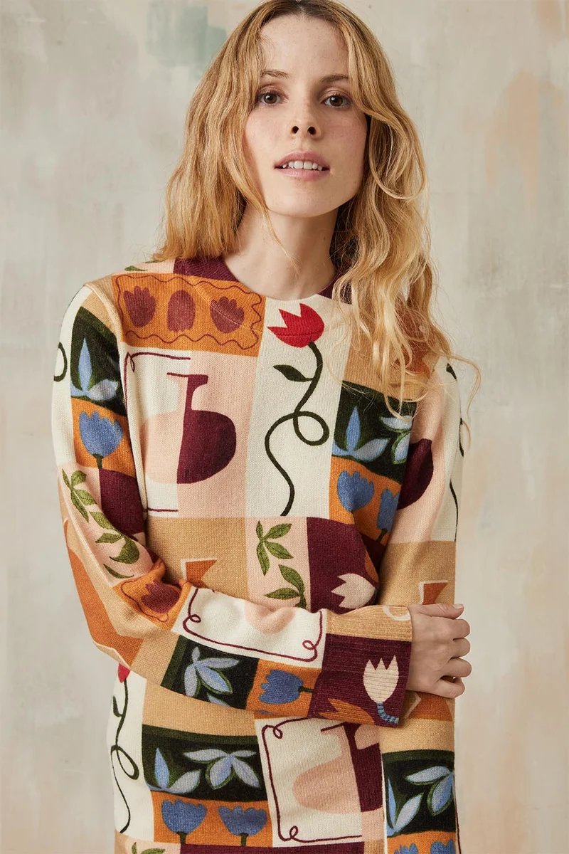 Robe Pull Soi x Laetitia Rouget