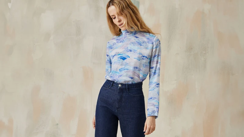 Blouse Impériale Givre