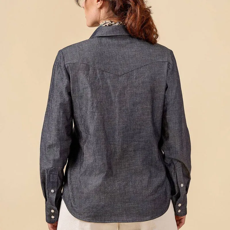 PATRON DE COUTURE PDF | Chemise Western Cornelius | Closet Core | BILINGUE (FR / EN) | UNISEXE