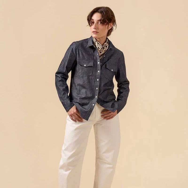 PATRON DE COUTURE PDF | Chemise Western Cornelius | Closet Core | BILINGUE (FR / EN) | UNISEXE