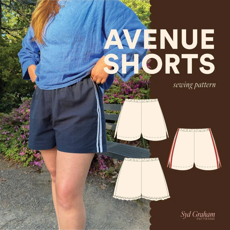 PATRON DE COUTURE PDF | Short Avenue | Syd Graham