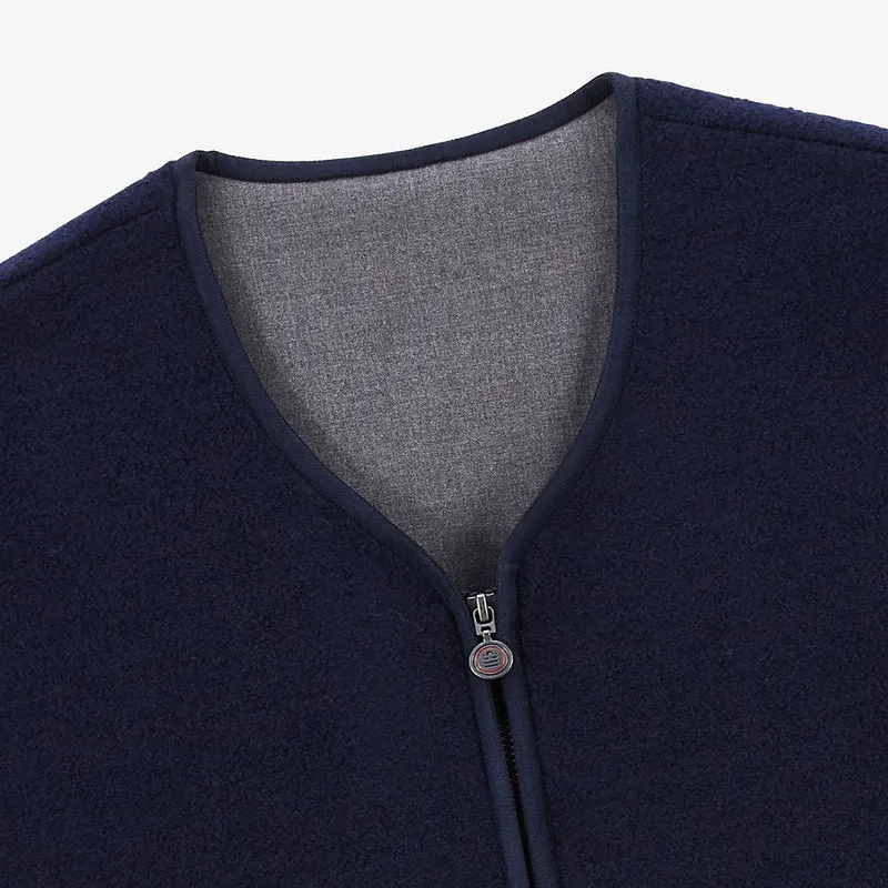 Veste polaire sans manches bleu dark navy Worker SBPLAY