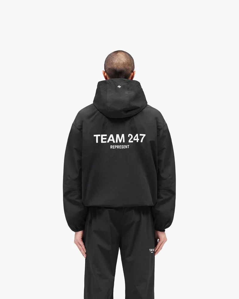 Team 247 Track Jacket - Jet Black