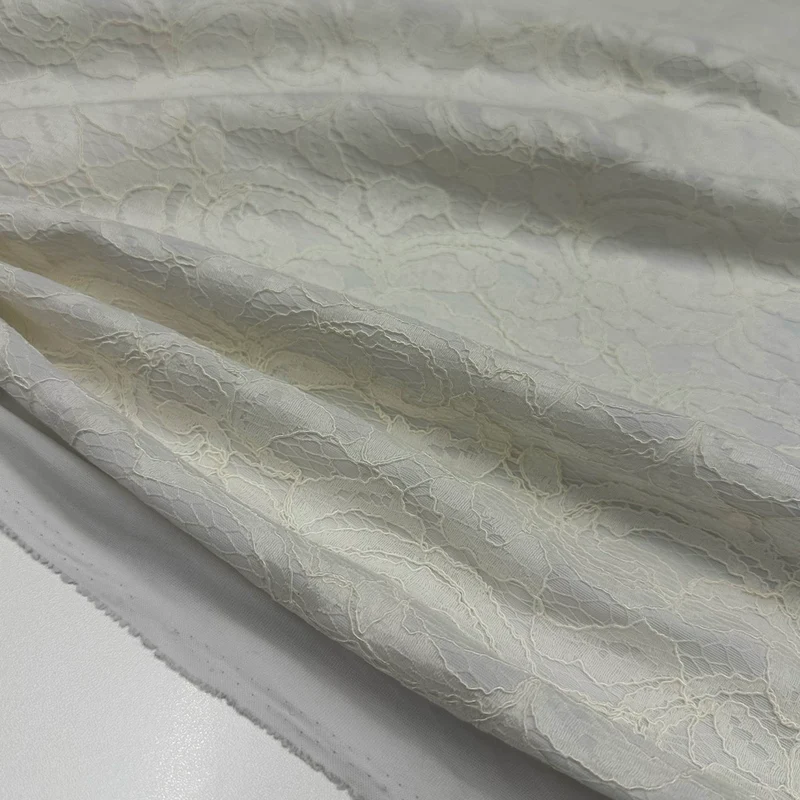 Tissu Dentelle, Coton Viscose - Amorévo