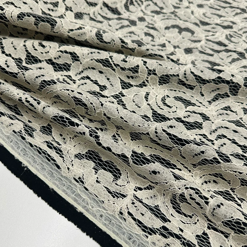 Tissu Dentelle, Coton Viscose - Amorévo