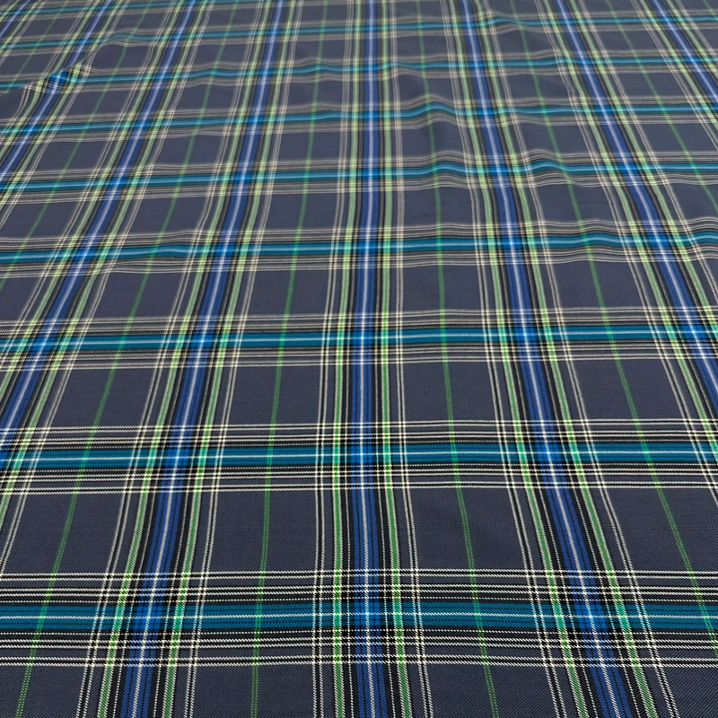 Tissu Tailleur Stretch, Viscose - Tartan, Gaspare