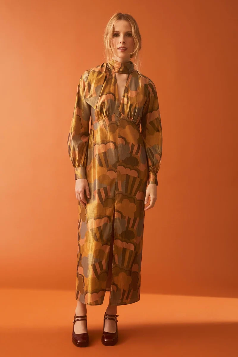 Robe Scarlett Golden Pop Corn