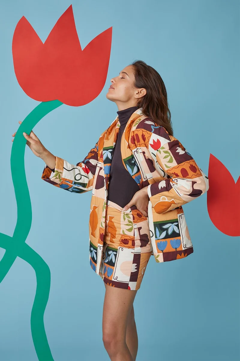 Veste Plume Soi x Laetitia Rouget