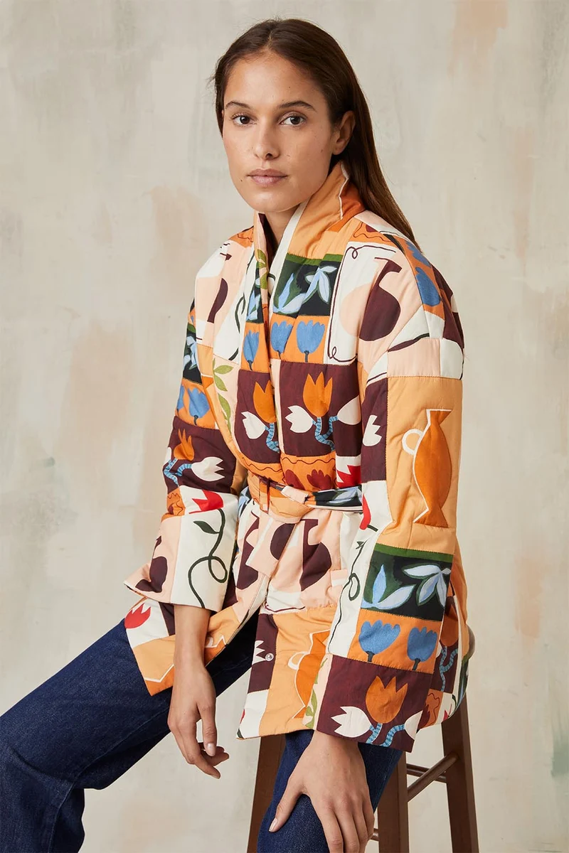 Veste Plume Soi x Laetitia Rouget