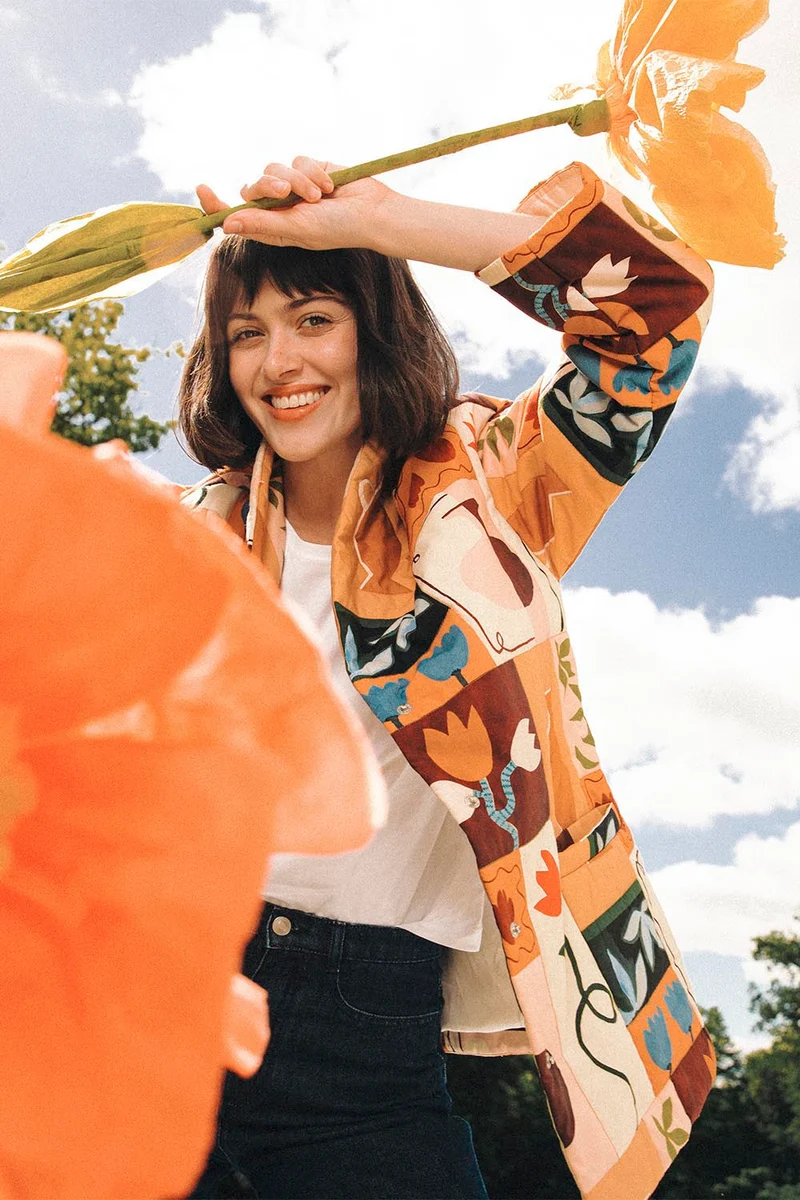 Veste Plume Soi x Laetitia Rouget