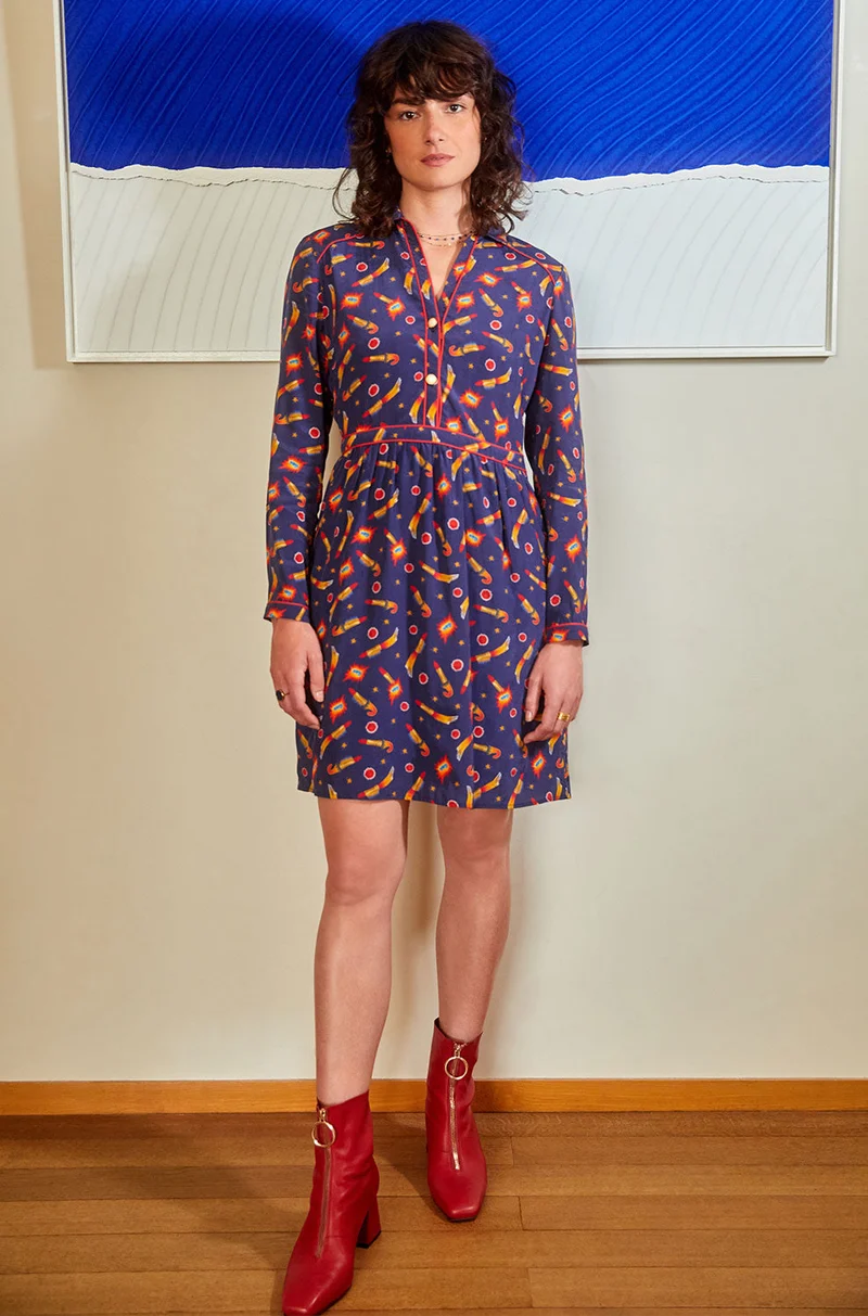 Robe Splendide Rocket Lipstick Bleu