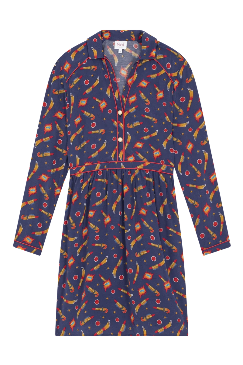 Robe Splendide Rocket Lipstick Bleu