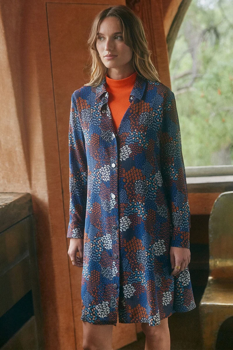 Robe Imprévisible en soie Zodiac