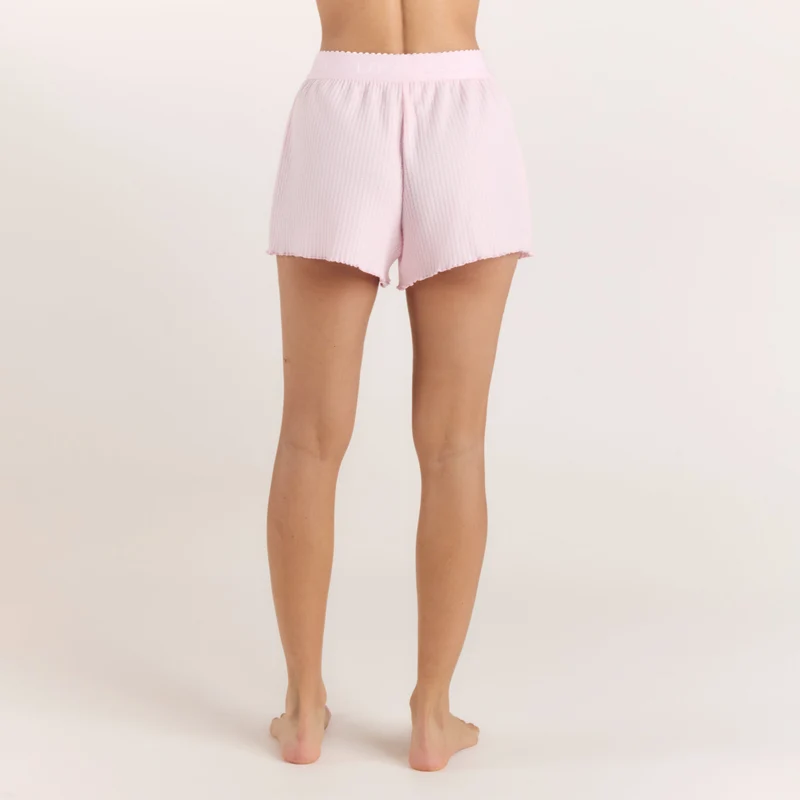 Pantalon de Pyjama Soft Waffle - Rose