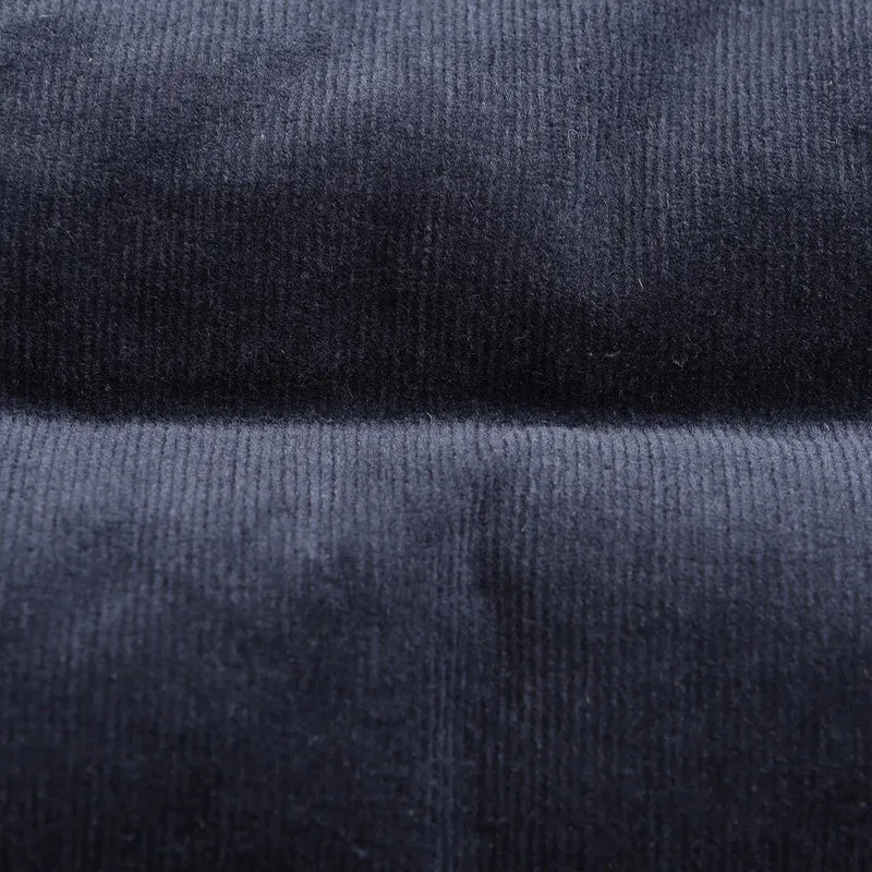 Doudoune Damiano sans manches velours dark navy