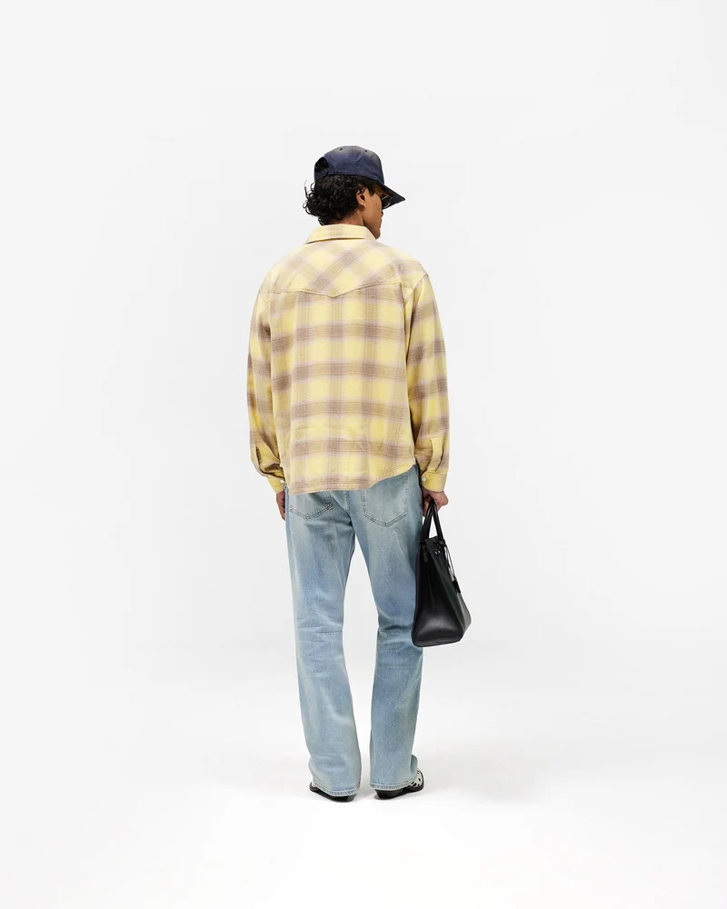 Vintage Flannel - Desert Yellow