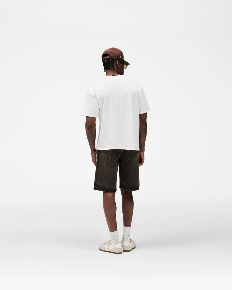 Denim Short - Bark