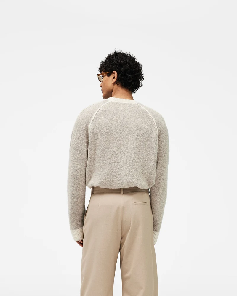 Laurel Knit Sweater - Latte