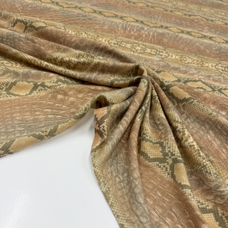 Tissu Maille Laine - Animalier, Rena
