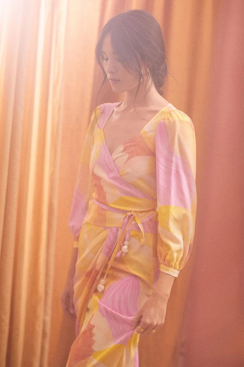 Blouse Aline en soie Soi x Zahra Holm