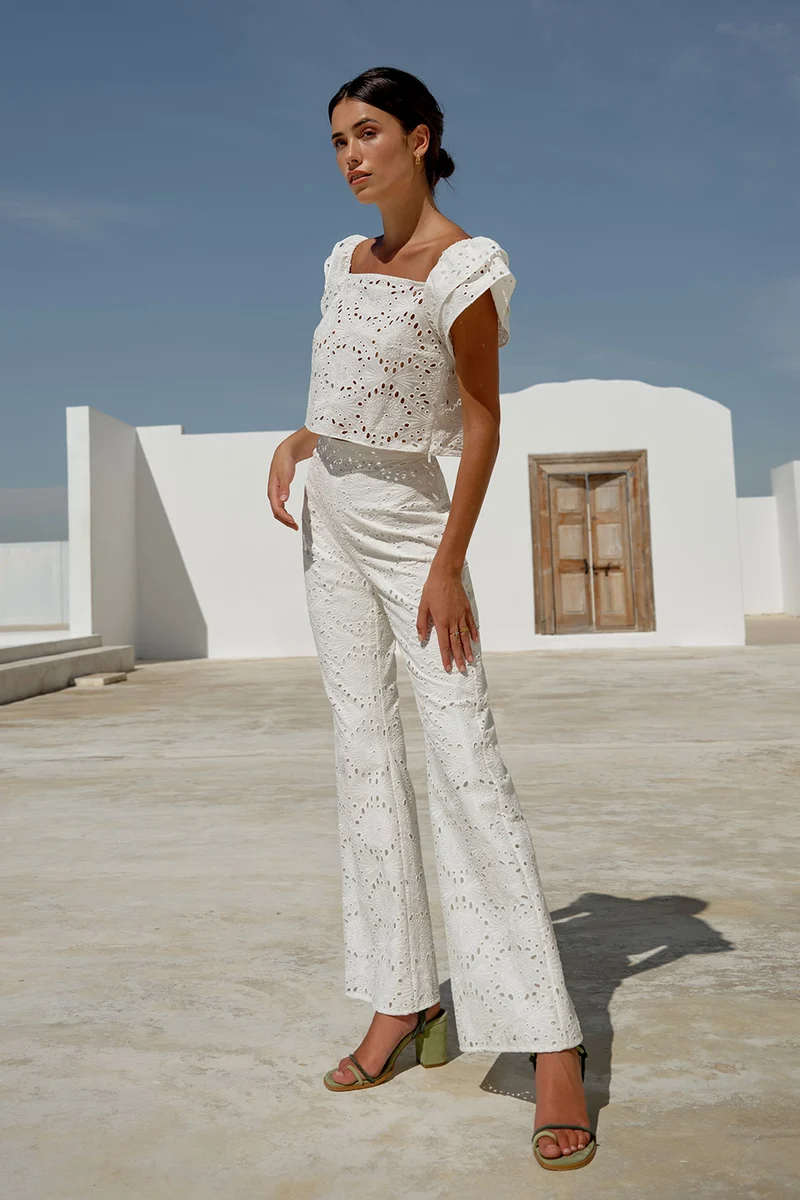 Blouse Agapi Blanc