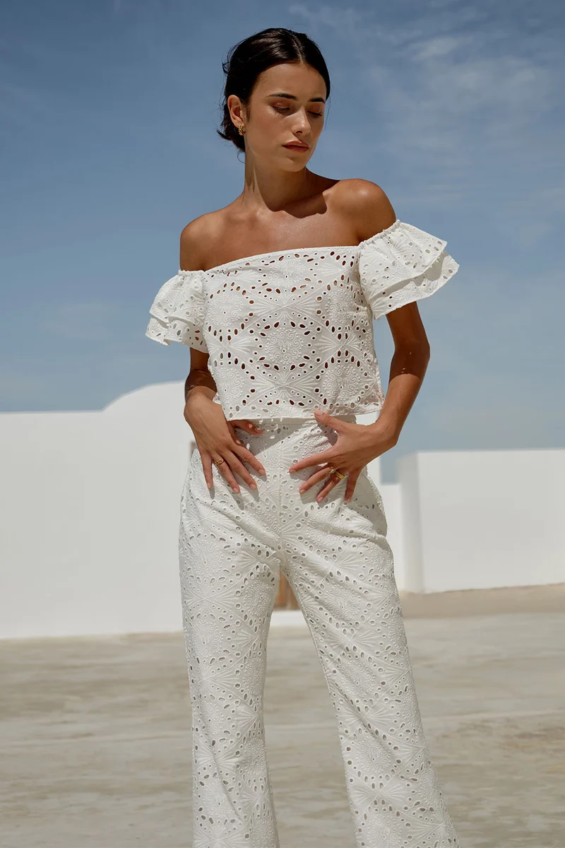 Blouse Agapi Blanc