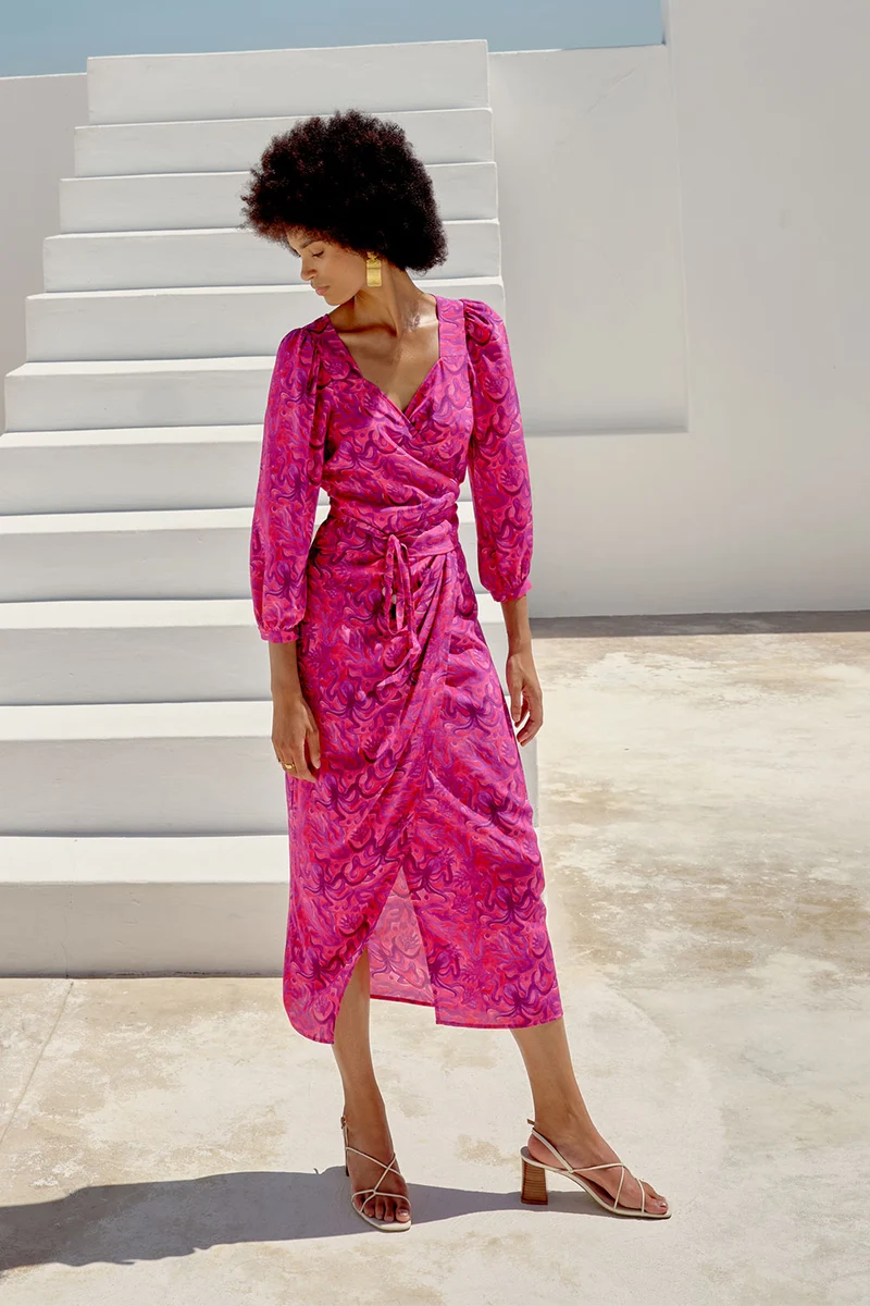 Blouse Aline en soie Polpo