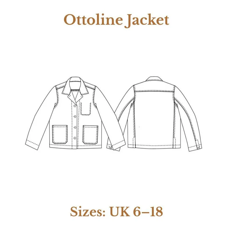 PATRON DE COUTURE PDF | Veste Ottoline | Merchant & Mills | UK 6–18