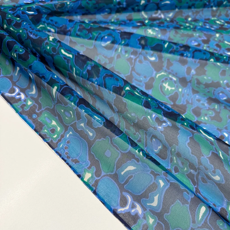 Tissu Organza, Soie - Serenella