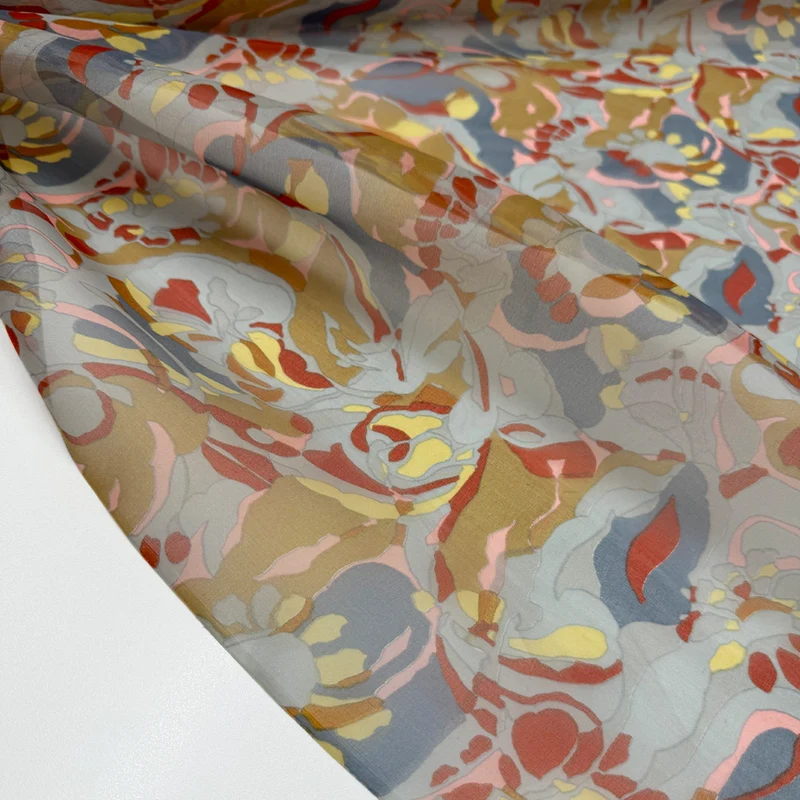 Tissu Organza, Soie - Serenella