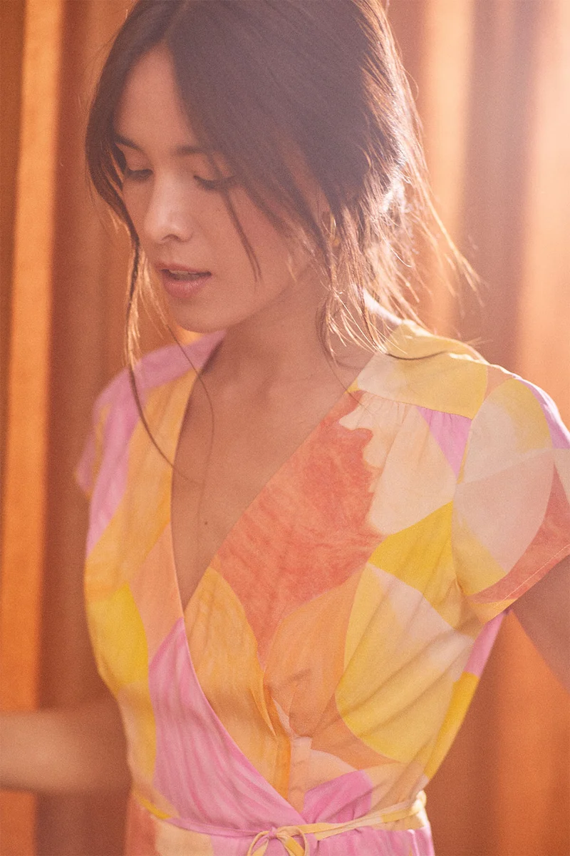 Robe Malicieuse en soie Soi x Zahra Holm