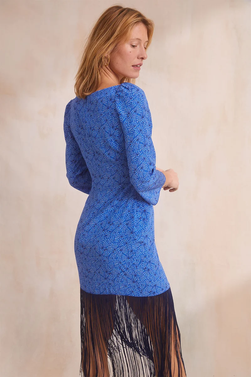 Robe Sérénade en soie La Mer